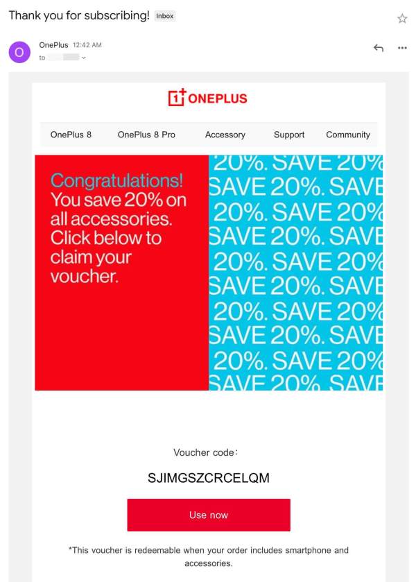 oneplus coupon code