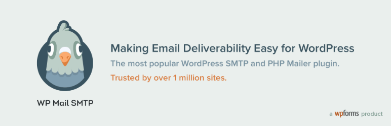 wp mail smtp plugin banner