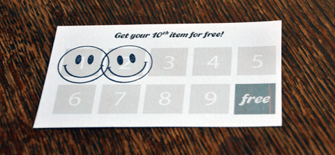 Loyalty cards