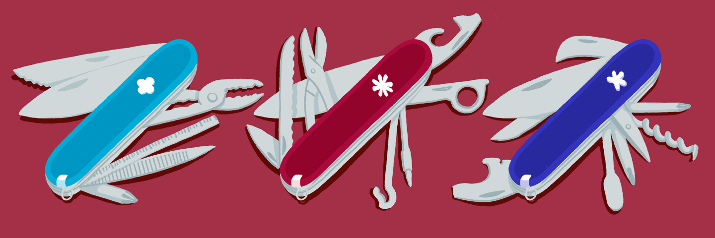 Swiss army knives