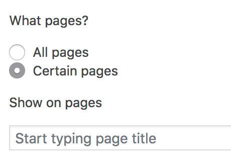 What pages?